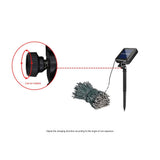 Waterproof LED Solar Fairy Lights - 22 M of 200 Led Lights