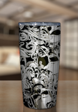 Paisley Skull Stainless Tumbler