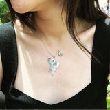Sterling Silver Personalized Pet Memorial Necklace / Bracelet /Keychain