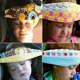 Car Seat Head Support Belt