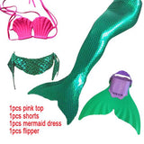 Mermaid Swimming Outfit