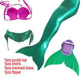 Mermaid Swimming Outfit