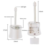 Motion Sensor LED Toilet Light with 16-Colors
