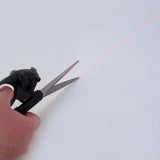 Straight Fast Laser Guided Scissors Sewing Laser Scissors Cuts