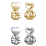 18K Gold Hypoallergenic Support Earring Backs 2