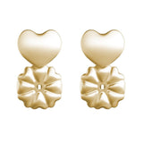 18K Gold Hypoallergenic Support Earring Backs 2