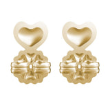 18K Gold Hypoallergenic Support Earring Backs 2