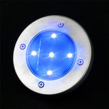 Solar Powered Disk Light