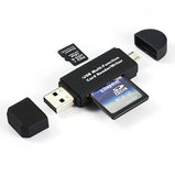 2 in 1 USB ANDROID CARD READER