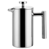 Stainless Steel French Press Coffee Tea Pot with Filter Double Wall